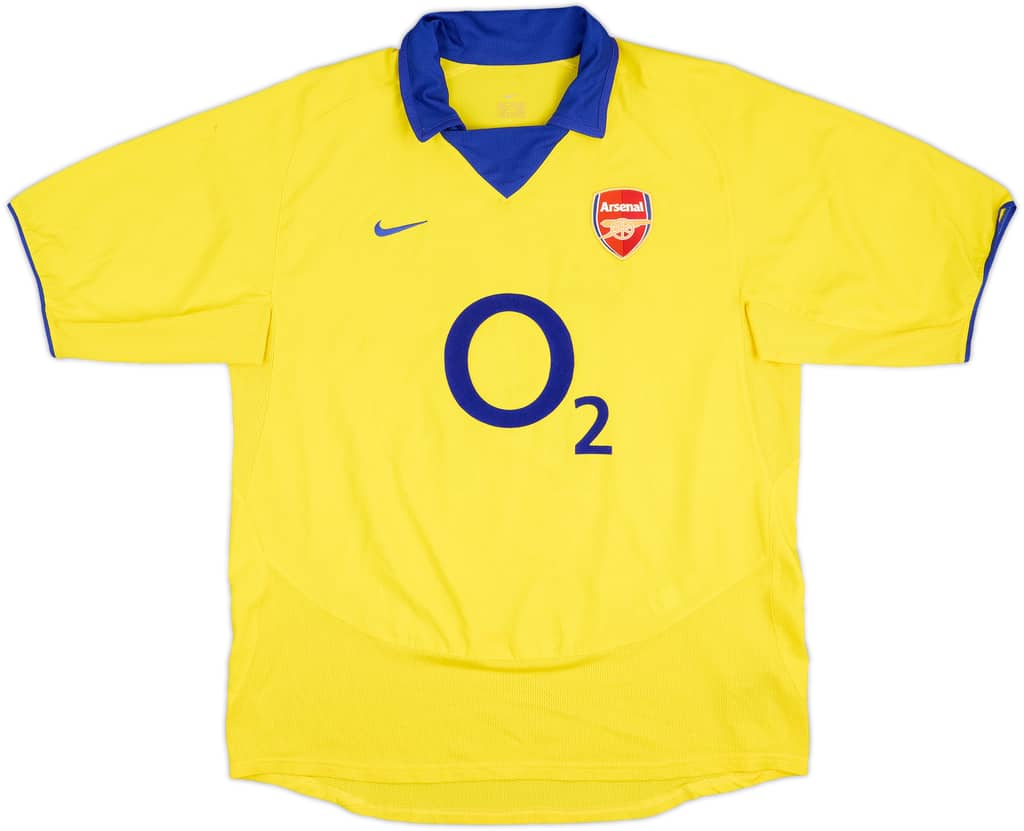 2003-05 Arsenal Away Shirt Henry #14 - 9/10 - (L)