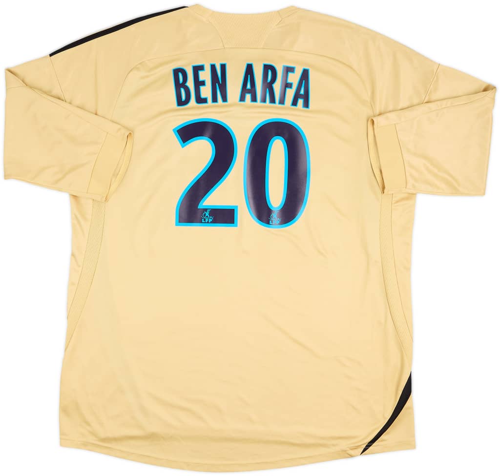 2008-09 Olympique Marseille Third Shirt Ben Arfa #20 - 8/10 - (XXL)