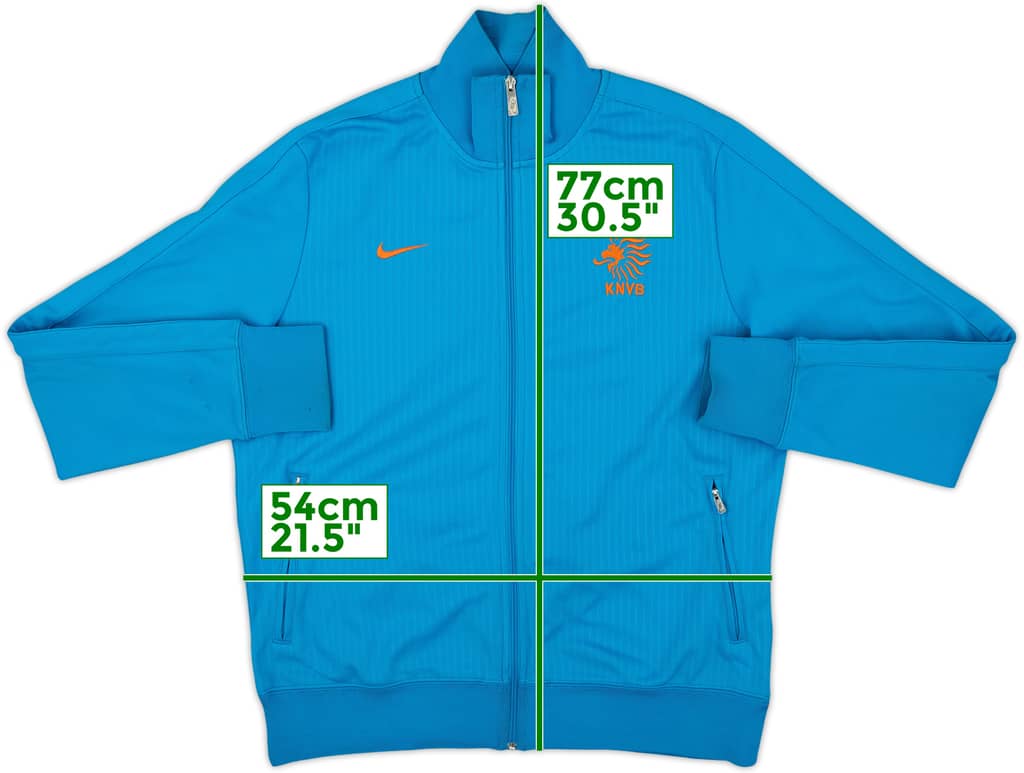 2012-13 Netherlands Nike N98 Track Jacket - 9/10 - (L)