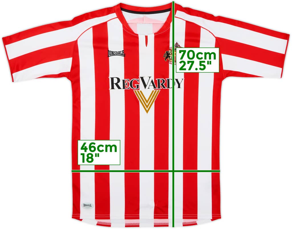 2005-07 Sunderland Home Shirt - 6/10 - (L.Boys)