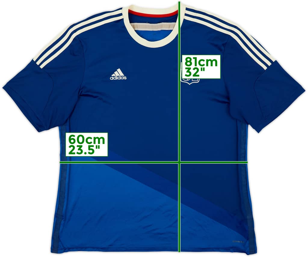 Camiseta de visitante de Lyon 2014-15 - 5/10 - (XXL)