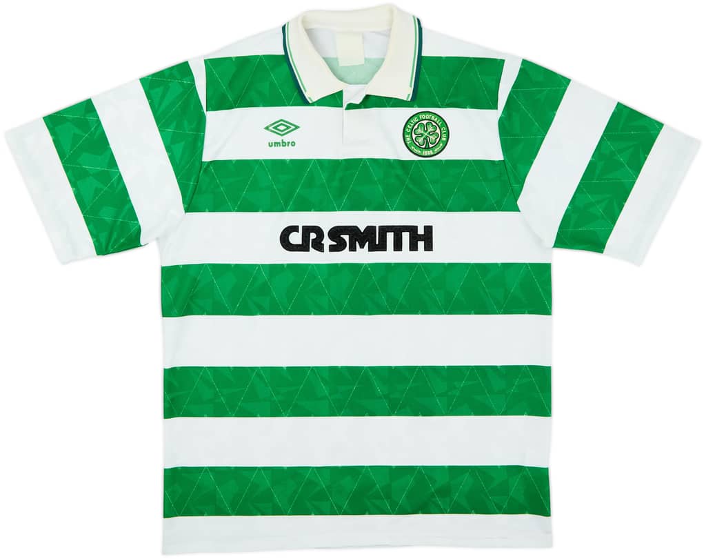 1989-91 Celtic Home Shirt - 7/10 - (L)