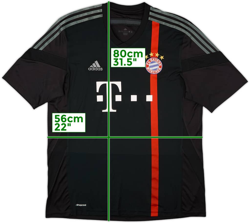 2014-15 Bayern Munich Third Shirt - 7/10 - (XL)