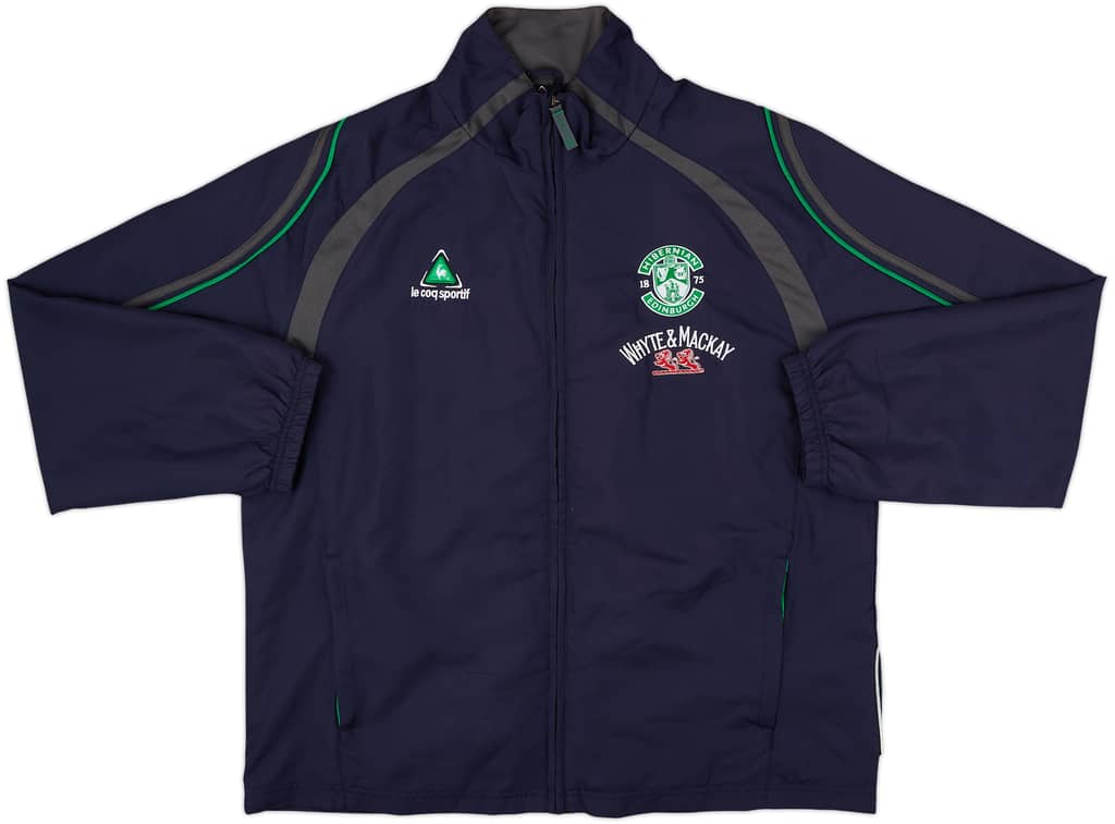 2007-08 Hibernian Le Coq Sportif Track Jacket - 9/10 - (XL)