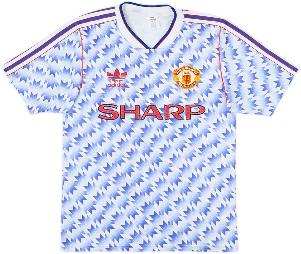 1990-92 Manchester United Away Shirt - 9/10 - (S)