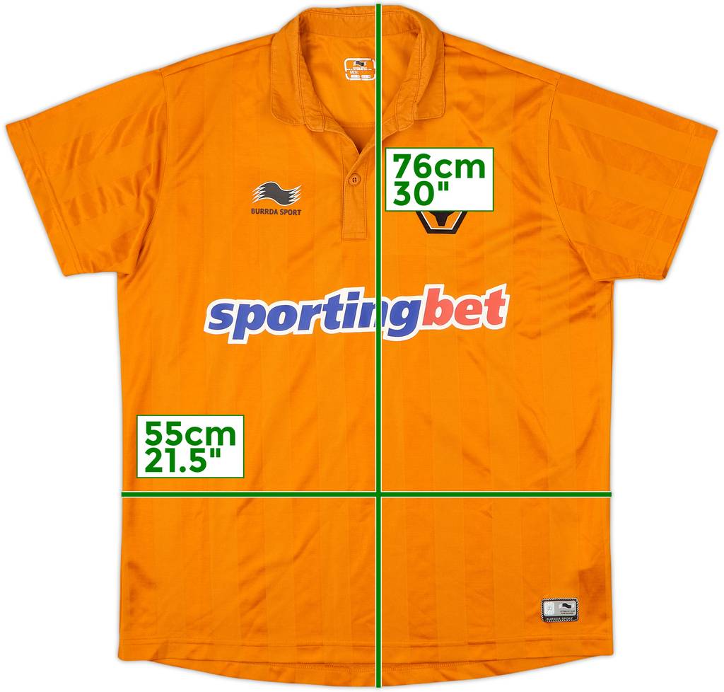 2012-13 Wolves Home Shirt - 9/10 - (M)