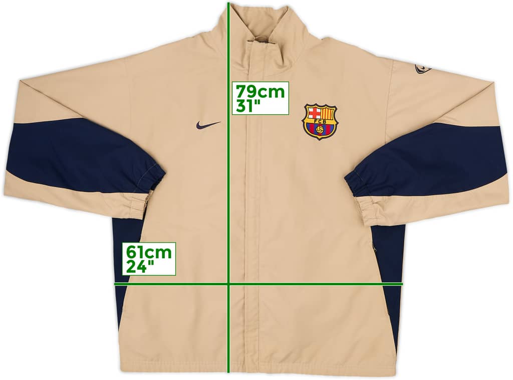 2003-04 Barcelona Nike Track Jacket - 9/10 - (M)