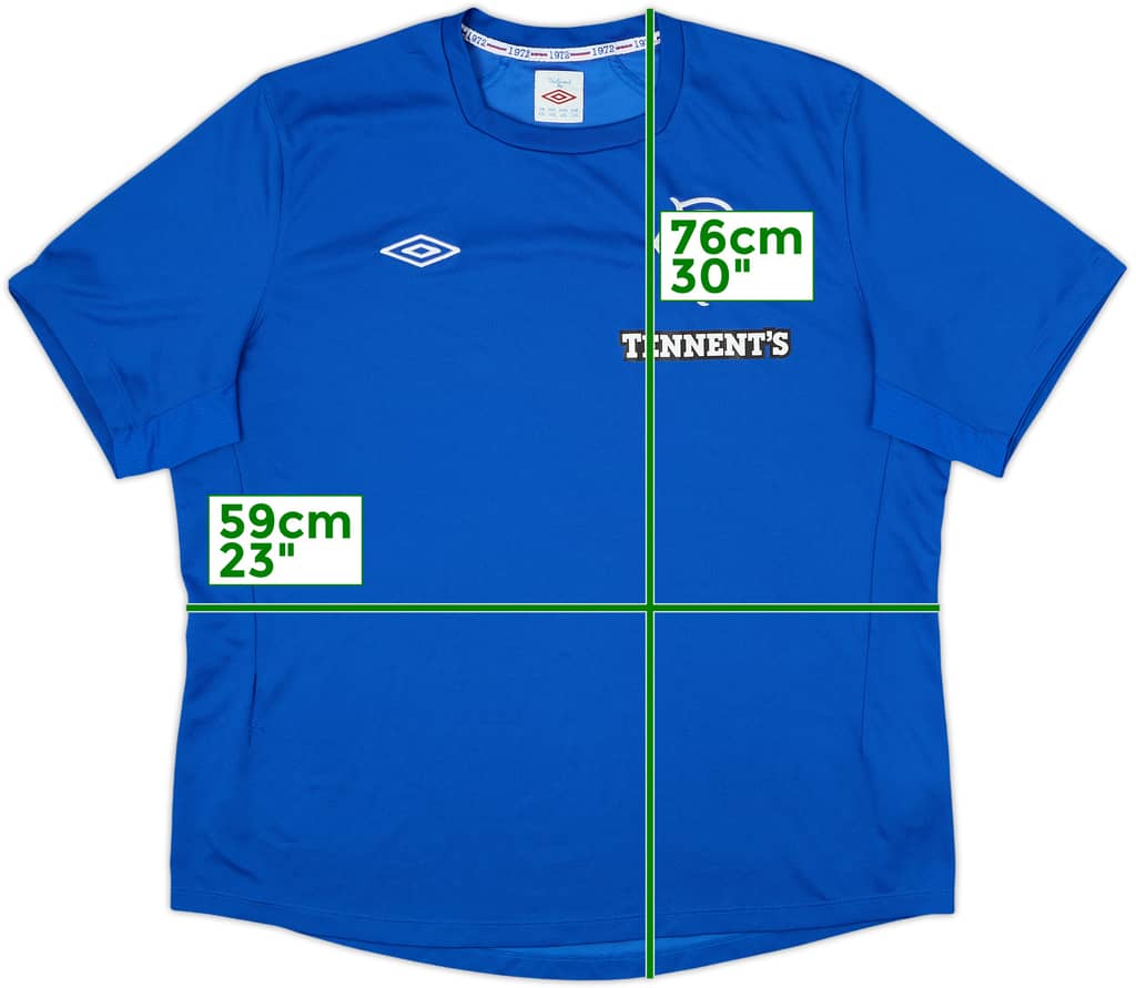 2012-13 Rangers Home Shirt - 9/10 - (XXL)