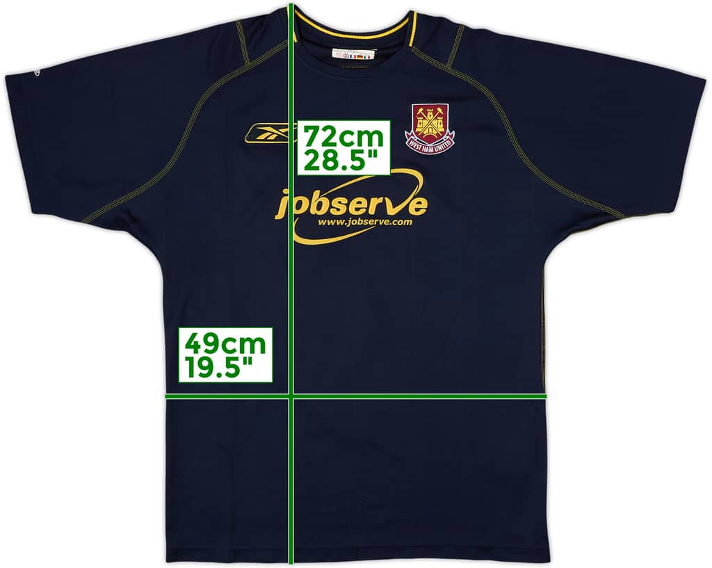 2003-04 West Ham Away Shirt - 9/10 - (S)