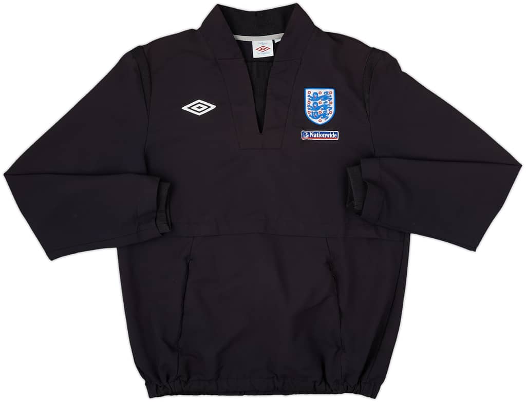 2010-11 England Umbro Drill Top - 9/10 - (L)