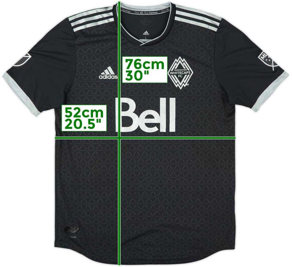2018 Vancouver Whitecaps Authentic Away Shirt - 9/10 - (L)