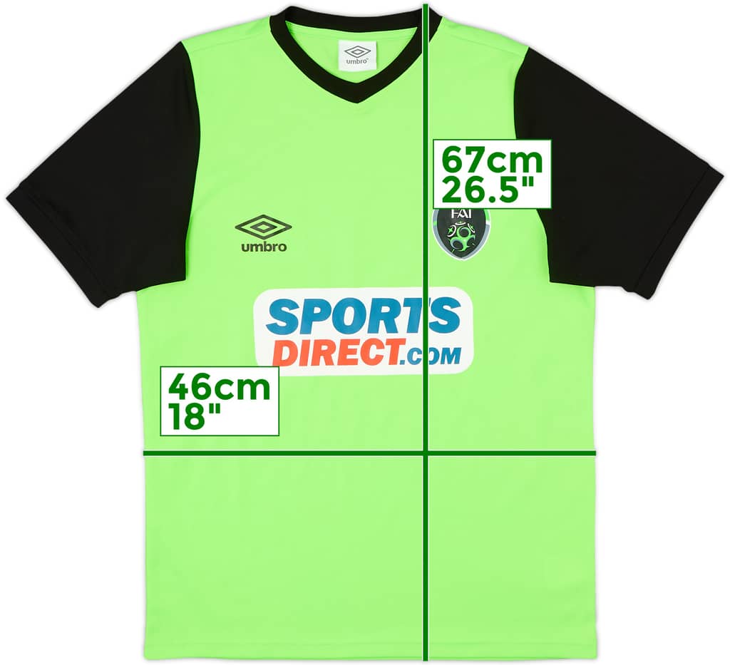 2010-12 Ireland Umbro Training Shirt - 8/10 - (XL.Boys)