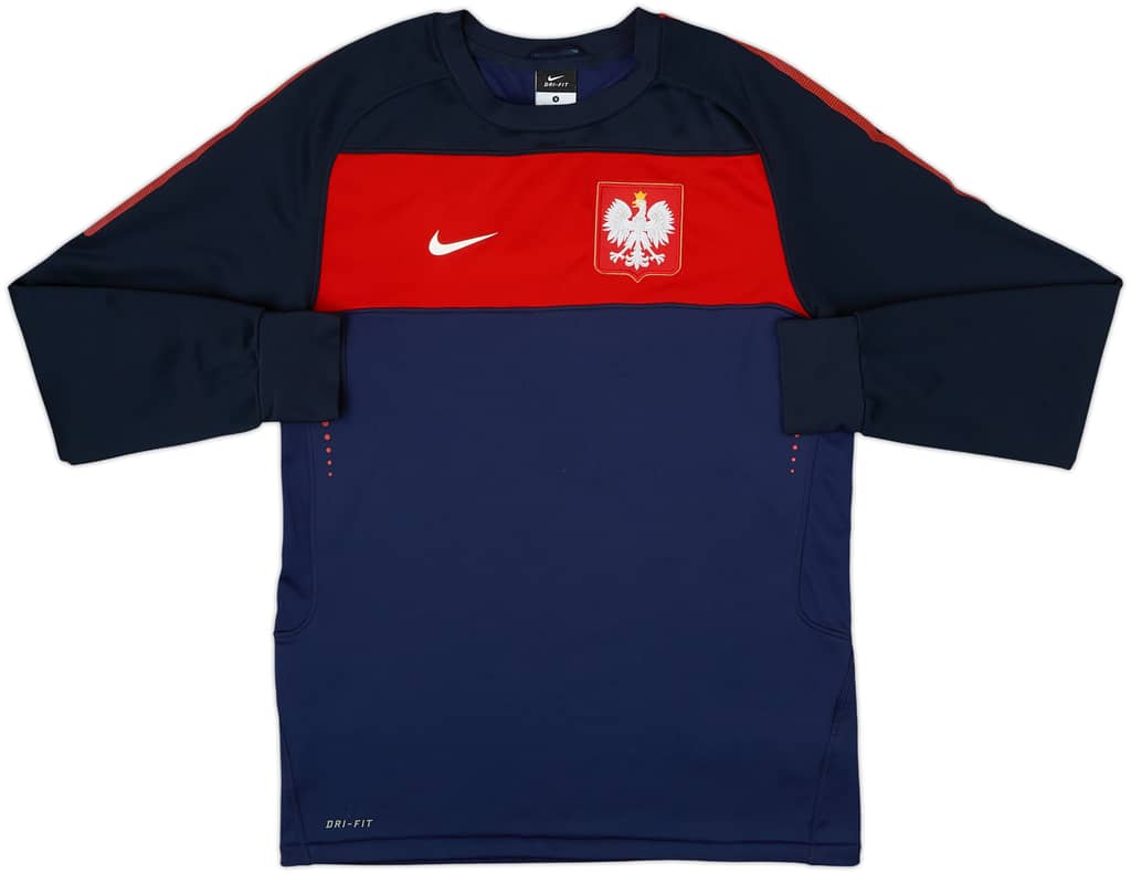2010-12 Poland Nike Training L/S Shirt - 10/10 - (S)