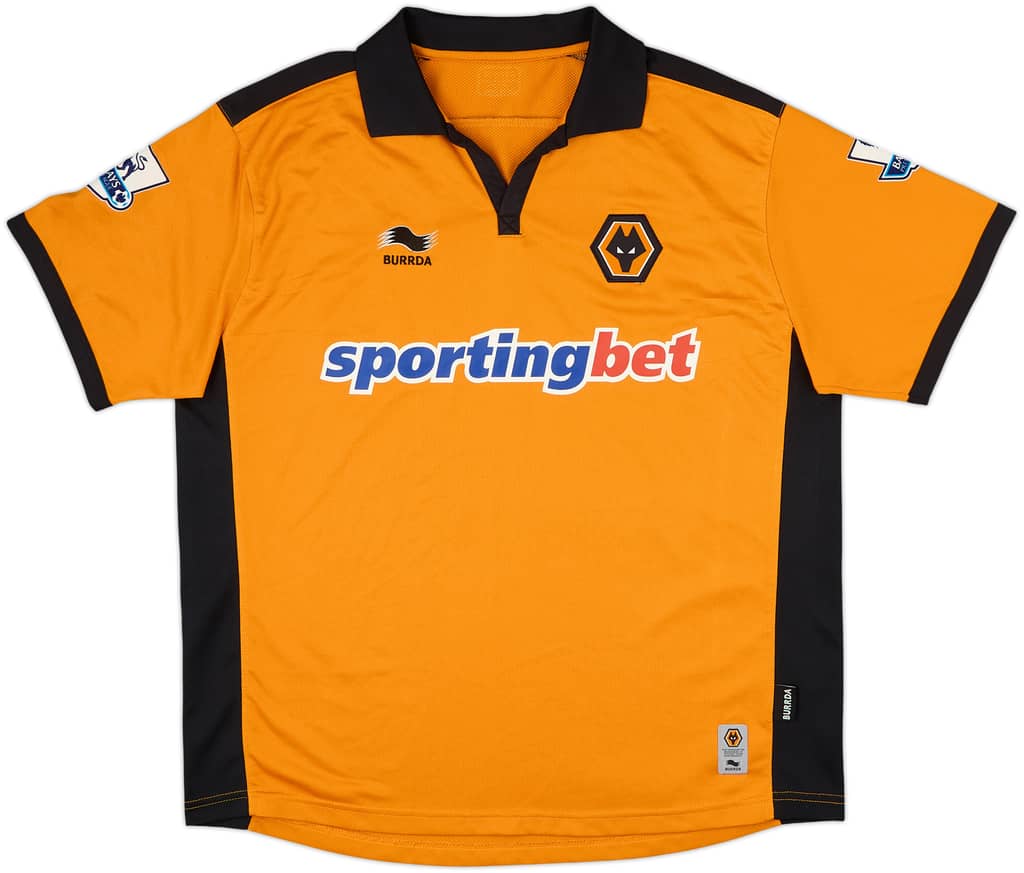 2010-11 Wolves Home Shirt - 8/10 - (L)