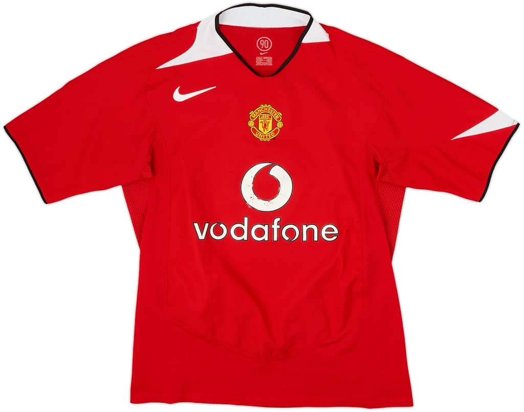 2004-06 Manchester United Home Shirt - 4/10 - (M)