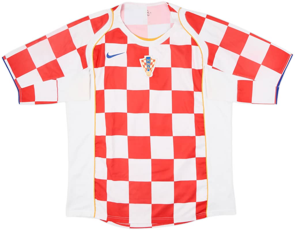 2004-06 Croatia Home Shirt - 8/10 - (L)