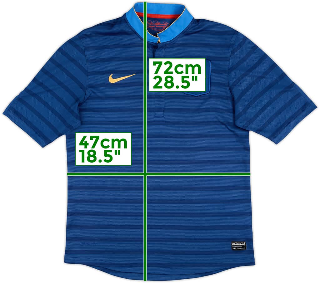 2012-13 France Home Shirt - 8/10 - (S)