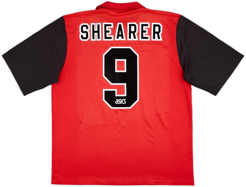 1995-96 Blackburn Away Shirt Shearer #9 - 6/10 - (XL)
