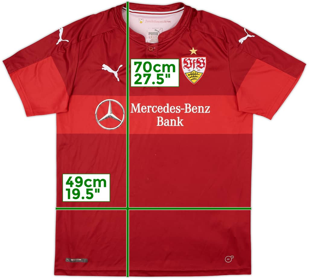 2016-17 Stuttgart Away Shirt - 6/10 - (XL.Boys)