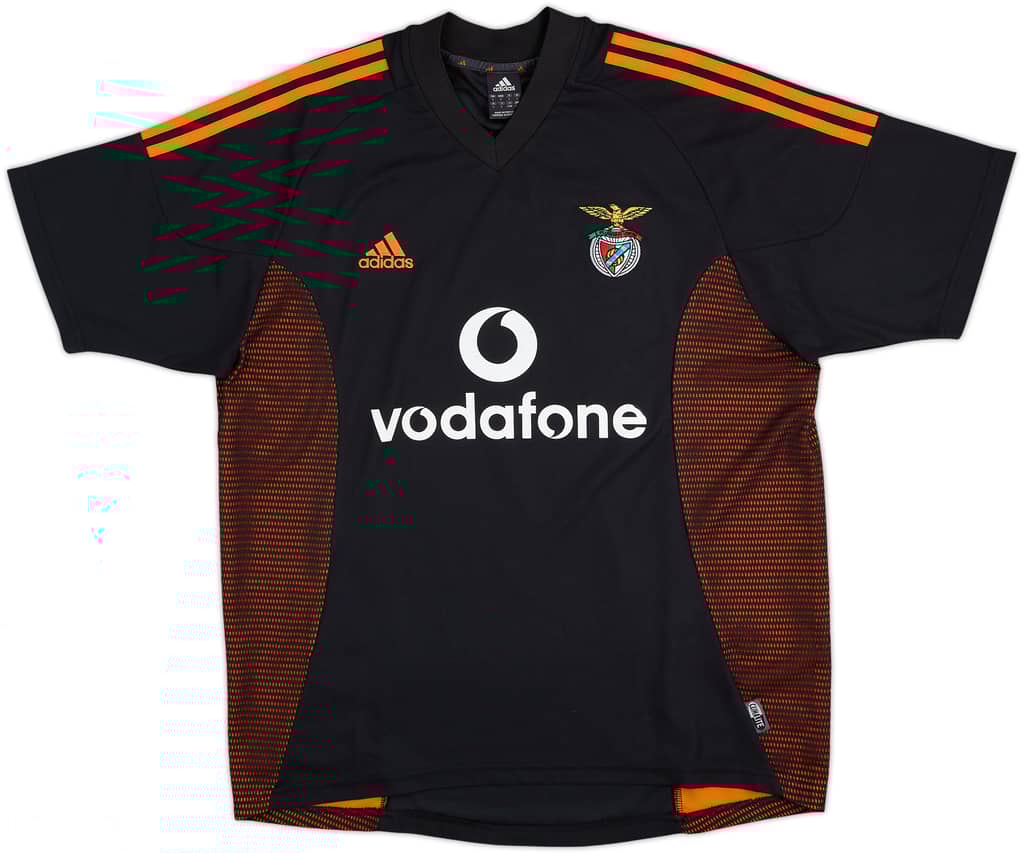 Camiseta de visitante del Benfica 2002-03 Nuno Gomes #21 - 6/10 - (L)