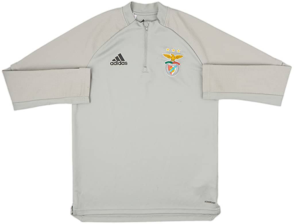 2020-21 Benfica adidas 1/4 Zip Drill Top - 6/10 - (L.Boys)