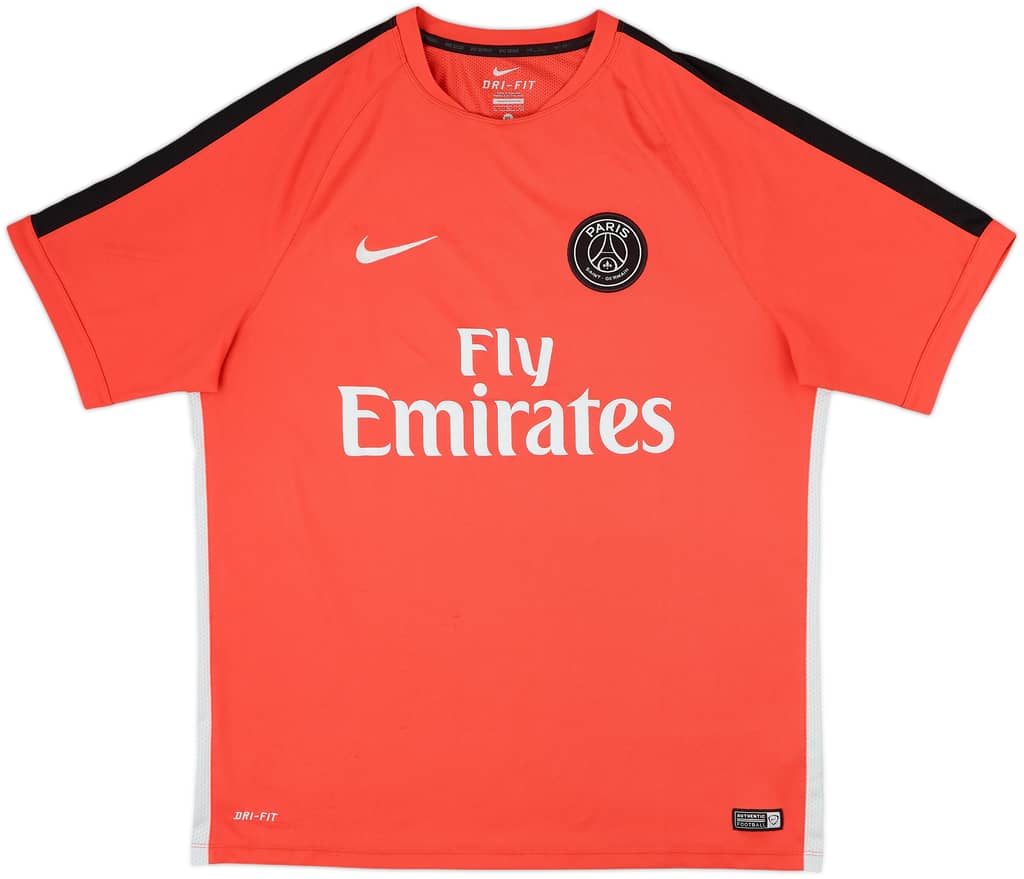 2015-16 Paris Saint-Germain Nike Training Shirt - 7/10 - (XL)