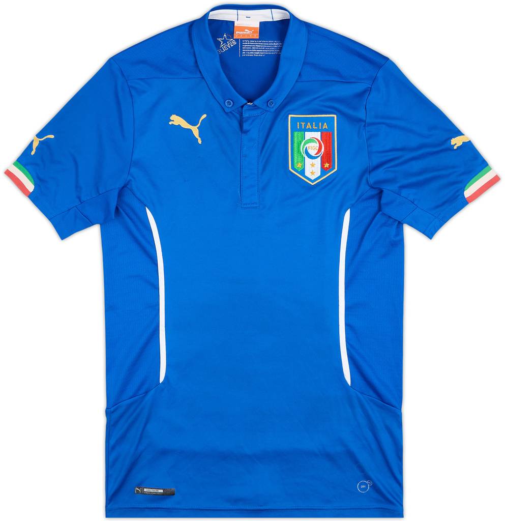 2014-15 Italy Home Shirt - 6/10 - (S)