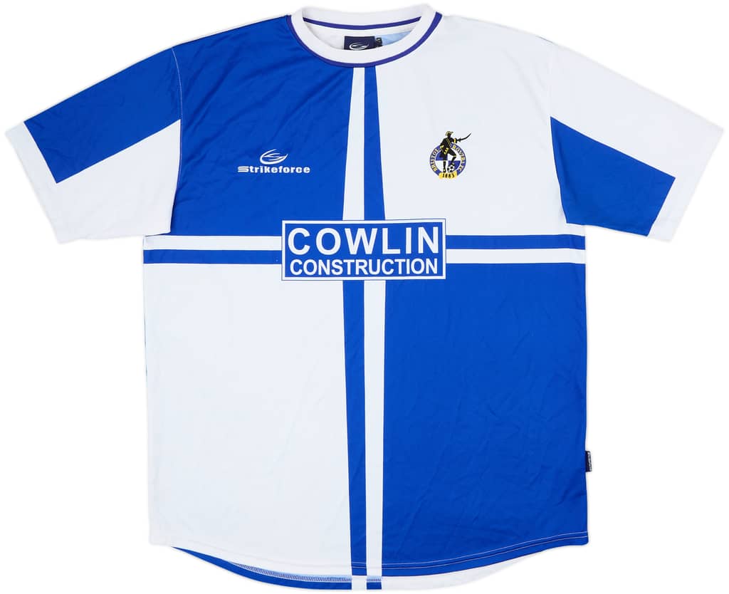 2001-03 Bristol Rovers Home Shirt - 7/10 - (XL)