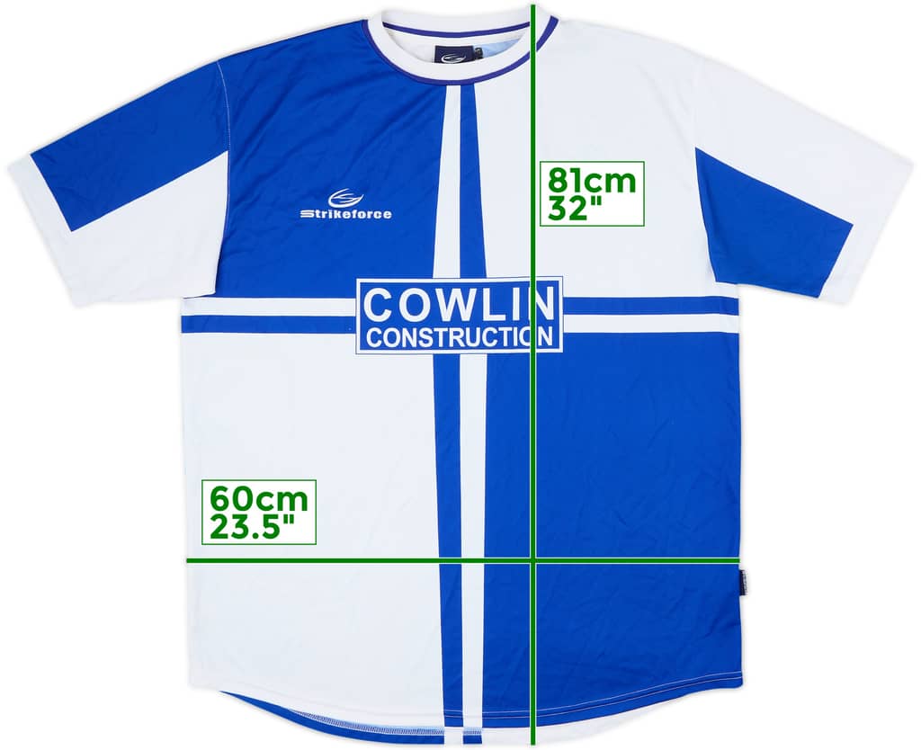 2001-03 Bristol Rovers Home Shirt - 7/10 - (XL)