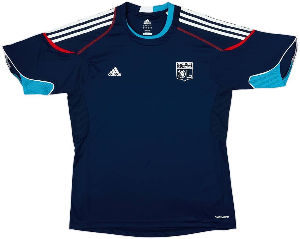 2010-11 Lyon adidas Formotion Training Shirt - 10/10 - (L)
