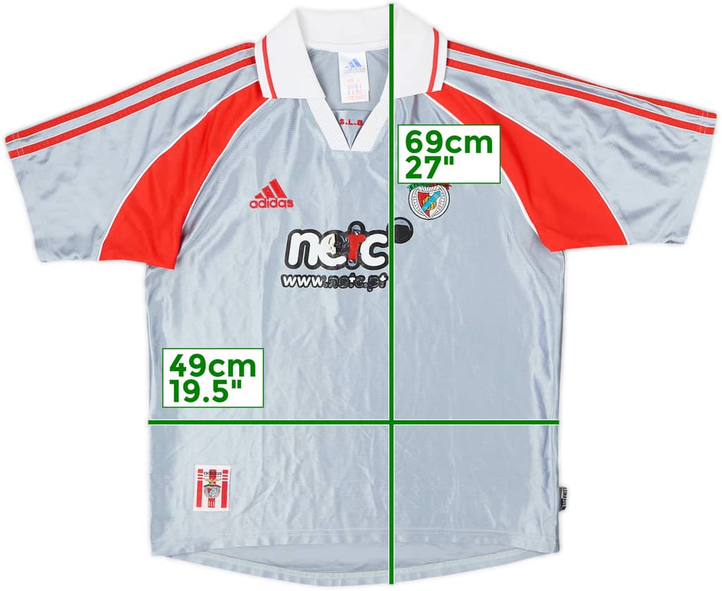2000-01 Benfica Third Shirt - 4/10 - (Y)