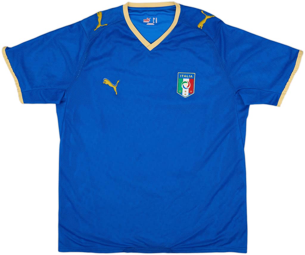 2007-08 Italy Home Shirt - 5/10 - (XL)