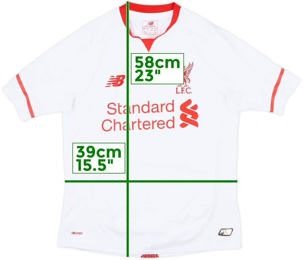 2015-16 Liverpool Away Shirt - 6/10 - (M.Boys)