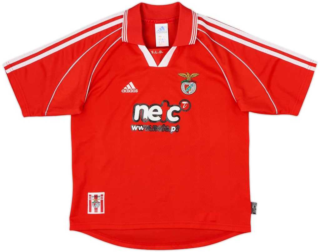 2000-01 Benfica Home Shirt - 5/10 - (L.Boys)