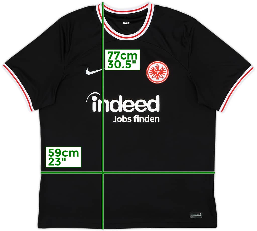 2023-24 Eintracht Frankfurt Away Shirt - 10/10 - (XL)