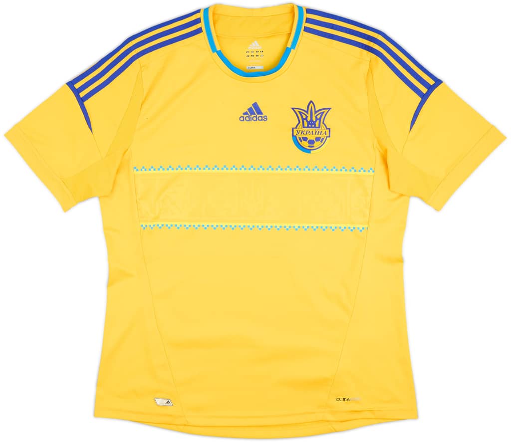 Camiseta de local de Ucrania 2011-13 - 6/10 - (XL)