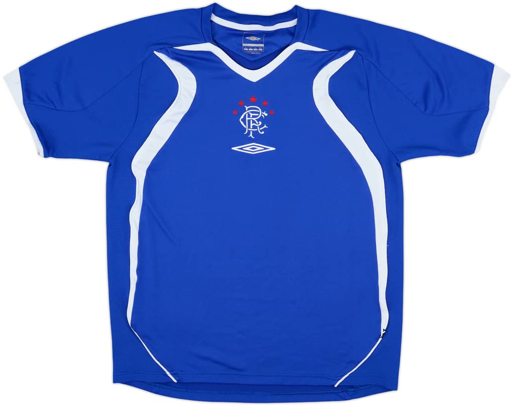 2006-07 Rangers Umbro Training Shirt - 9/10 - (L)