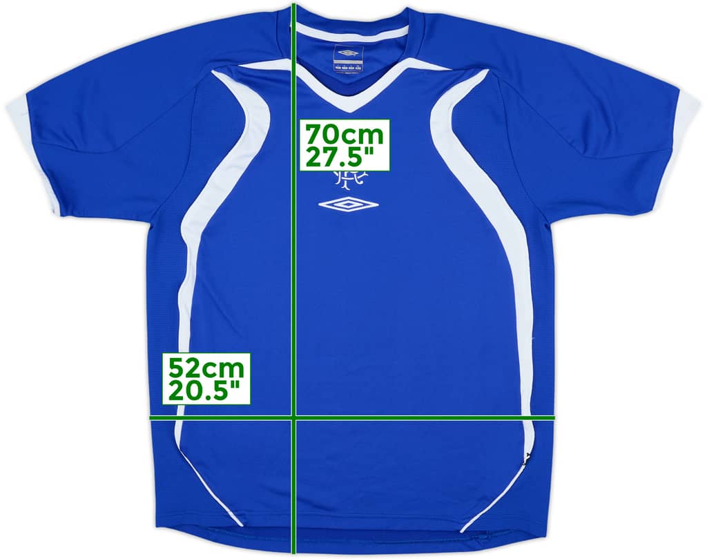 2006-07 Rangers Umbro Training Shirt - 9/10 - (L)