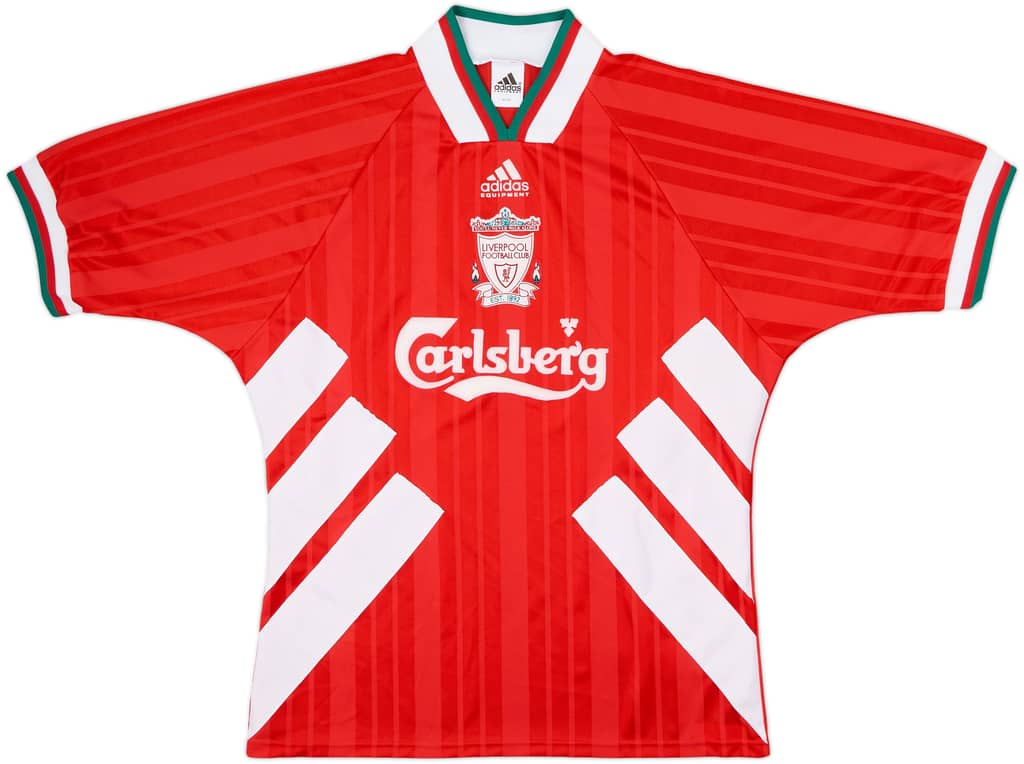 1993-95 Liverpool Home Shirt - 8/10 - (M/L)