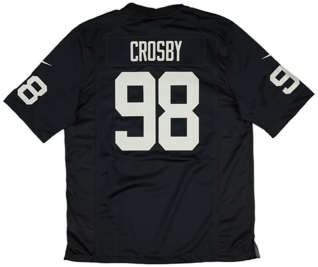 2020-23 Las Vegas Raiders Crosby #98 Nike Game Home Jersey (XL)