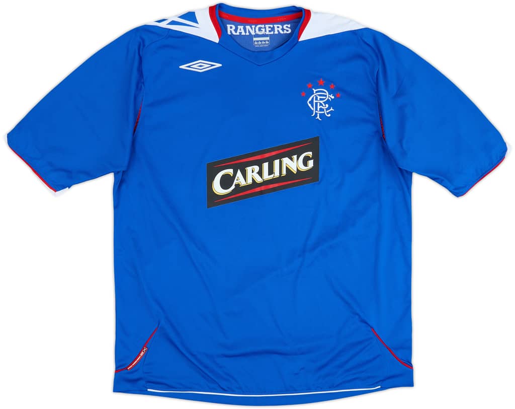 2006-07 Rangers Home Shirt Ferguson #6