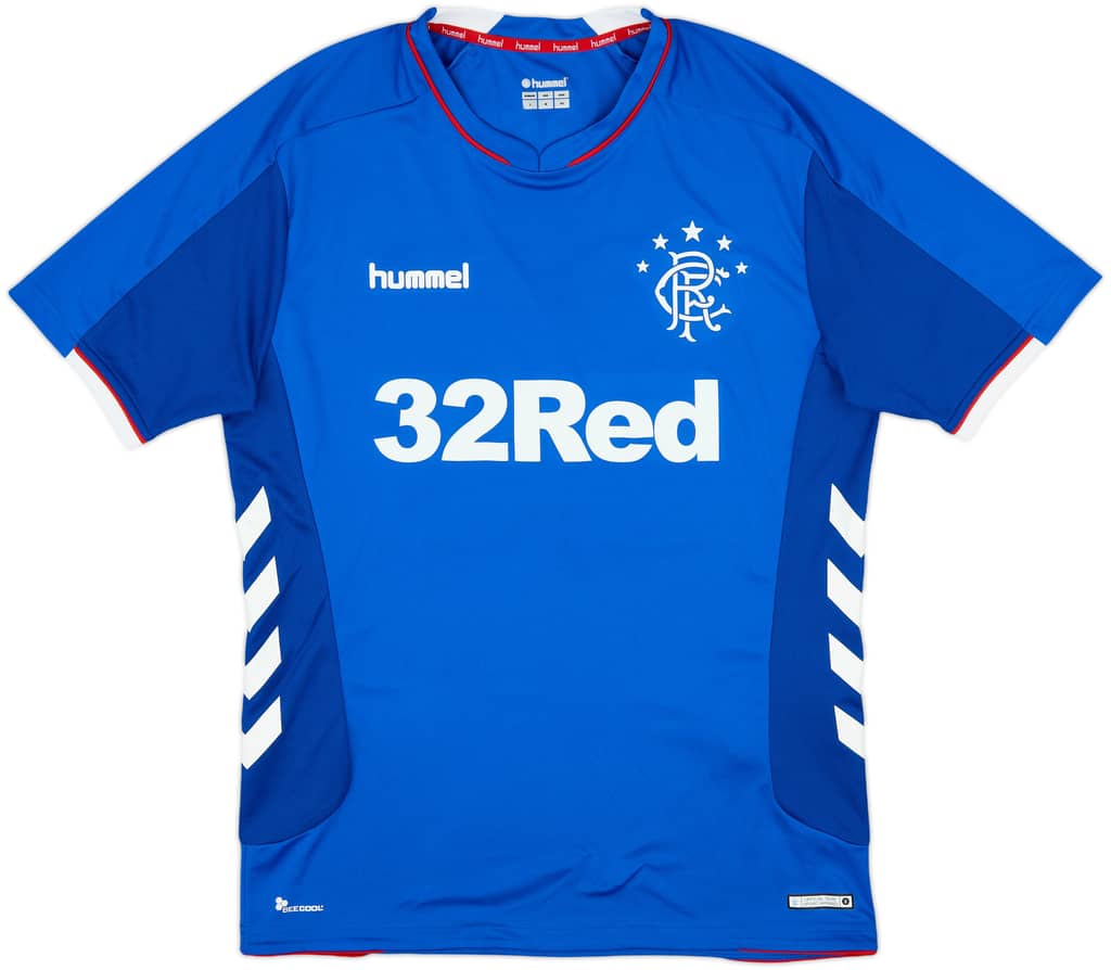 2018-19 Rangers Home Shirt Morelos #20