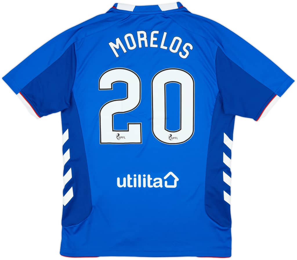 2018-19 Rangers Home Shirt Morelos #20