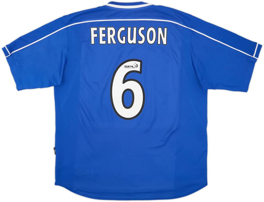 Camiseta de local del Rangers 1999-01 Ferguson #6