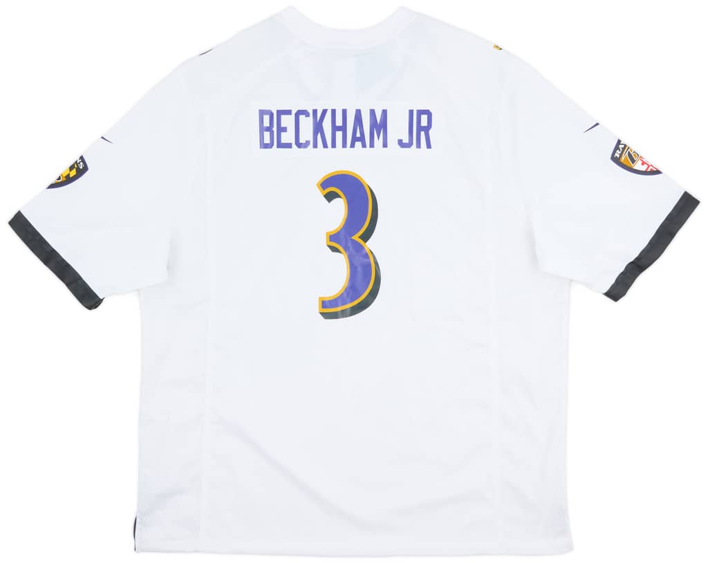 2023 Baltimore Ravens Beckham Jr #3 Nike Game Away Jersey (XXL)