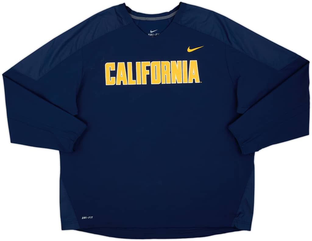 2013 California Golden Bears Nike Pullover Training Jacket - 8/10 - (3XL)