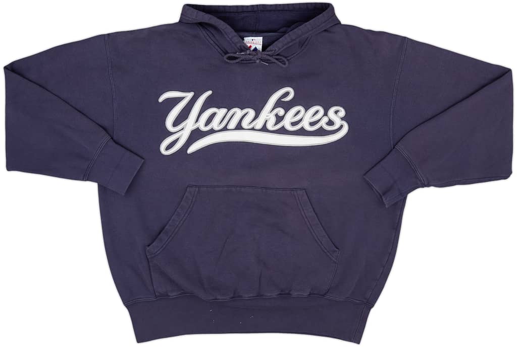 2000s New York Yankees Majestic Hooded Sweat Top - 6/10 - (XL)
