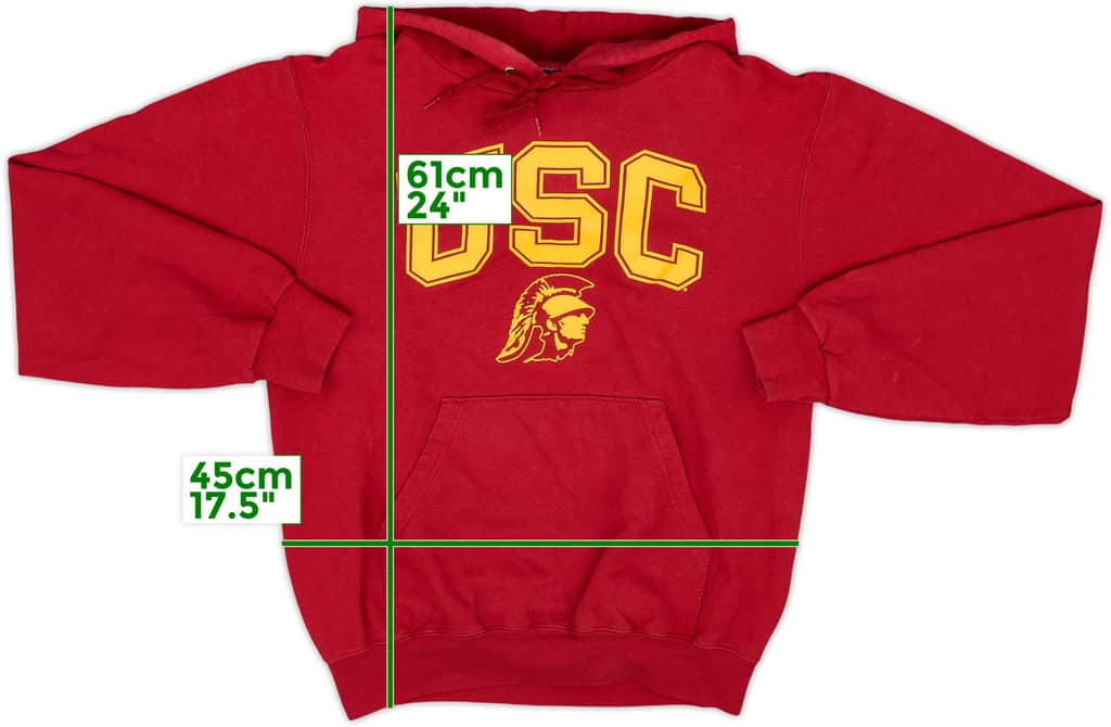 2000s USC Trojans Champion Hooded Sweat Top - 7/10 - (S)
