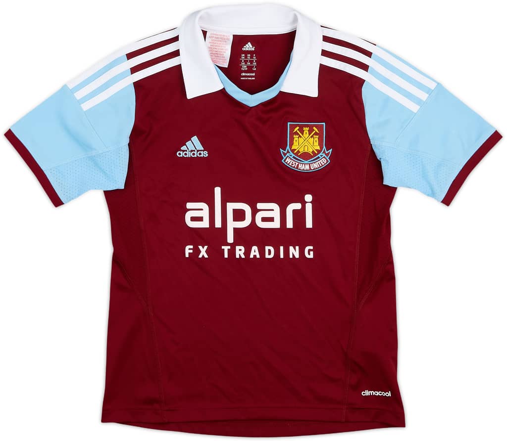 2013-14 West Ham Home Shirt - 10/10 - (M.Boys)