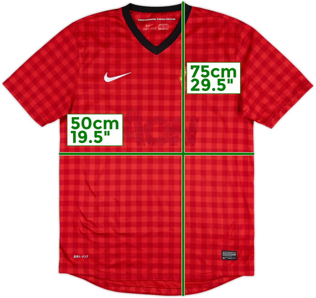 2012-13 Manchester United Home Shirt - 4/10 - (M)